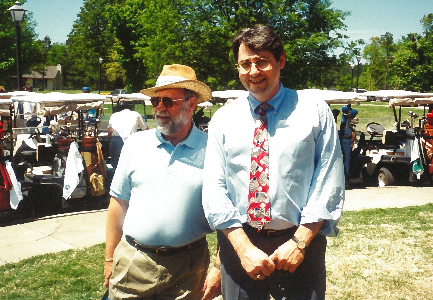 United Ability employees at golf tournament in the 1990s