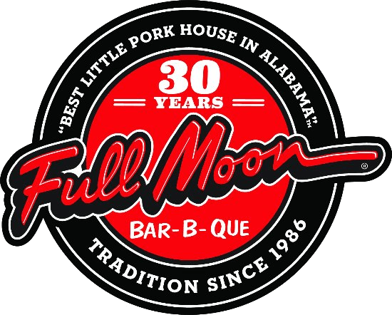 full moon bar-b-que logo