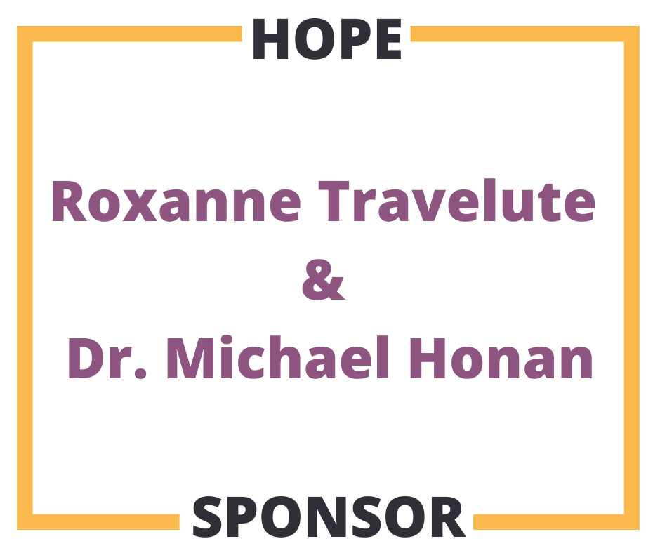 Hope Sponsor Roxanne Travelute and Dr. Michael Honan