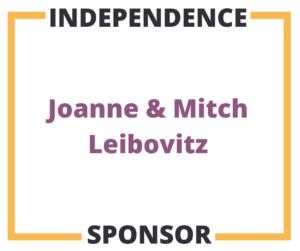 Independence Sponsor Joanne and Mitch Leibovitz
