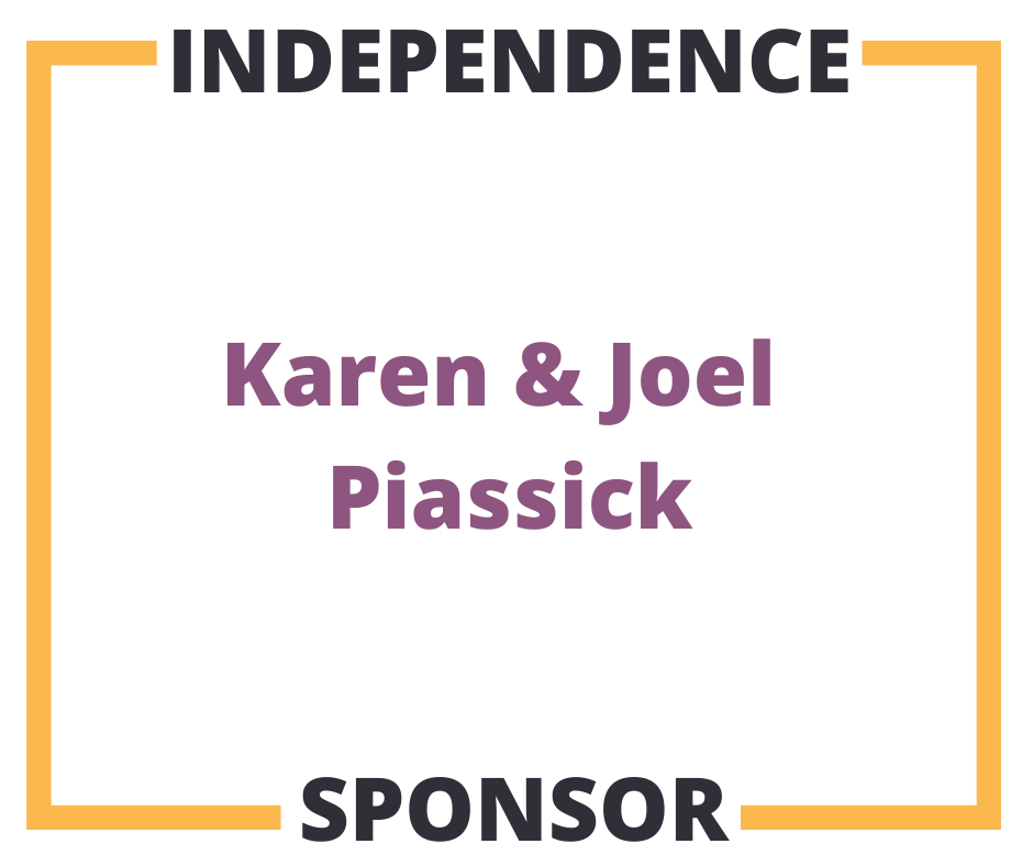 Independence Sponsor Karen and Joel Piassick