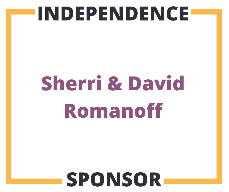 Independence Sponsor Sherri and David Romanoff