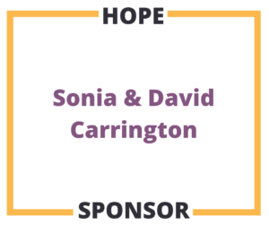 Hope Sponsor Sonia and David Carrington