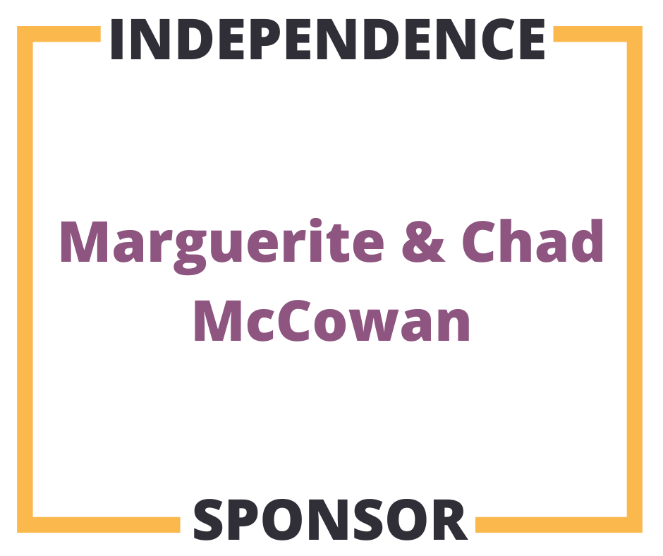 Independence Sponsor Marguerite & Chad McCowan
