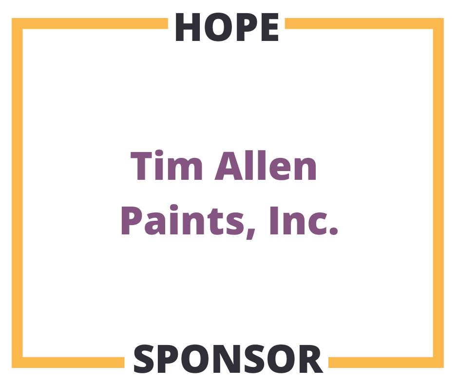 Hope Sponsor Tim Allen Paints, Inc.