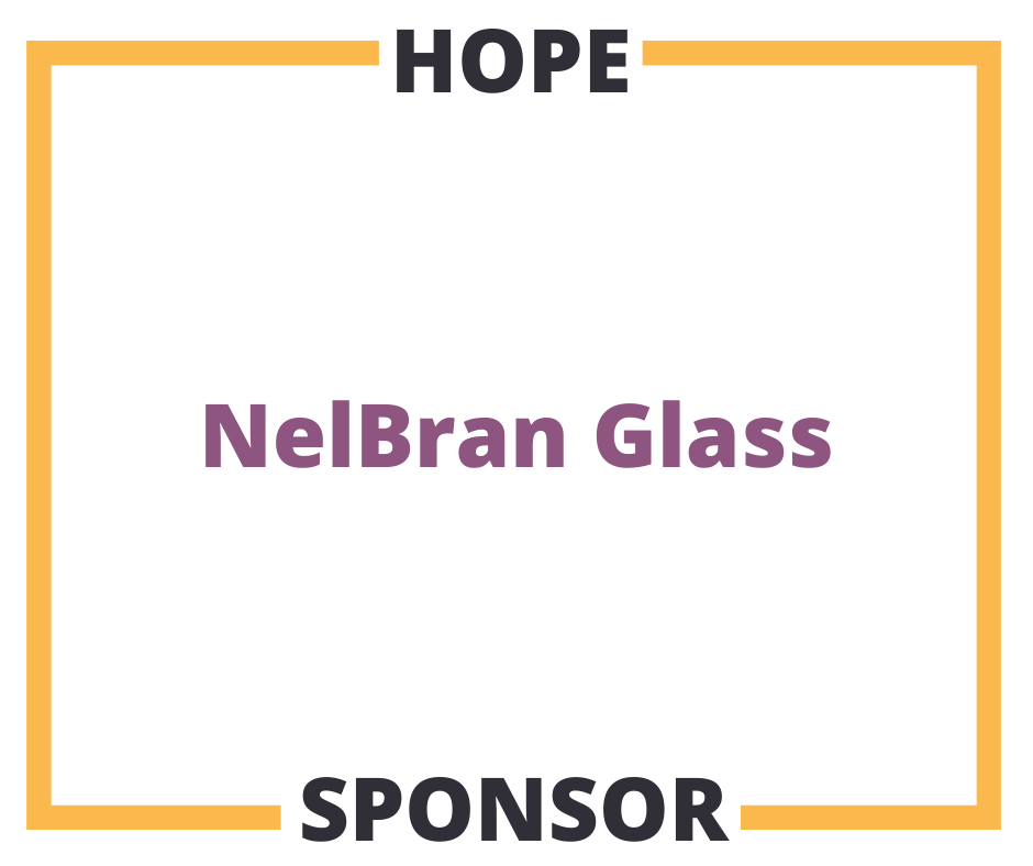 Hope Sponsor NelBran Glass